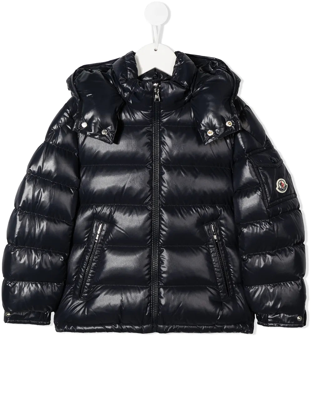 Moncler Maire Hooded Short Down Jacket