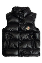 Moncler Down Vest — Stand Collar Puffer Gilet, Black