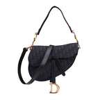 Christian Dior Saddle Bag — Oblique Monogram Canvas