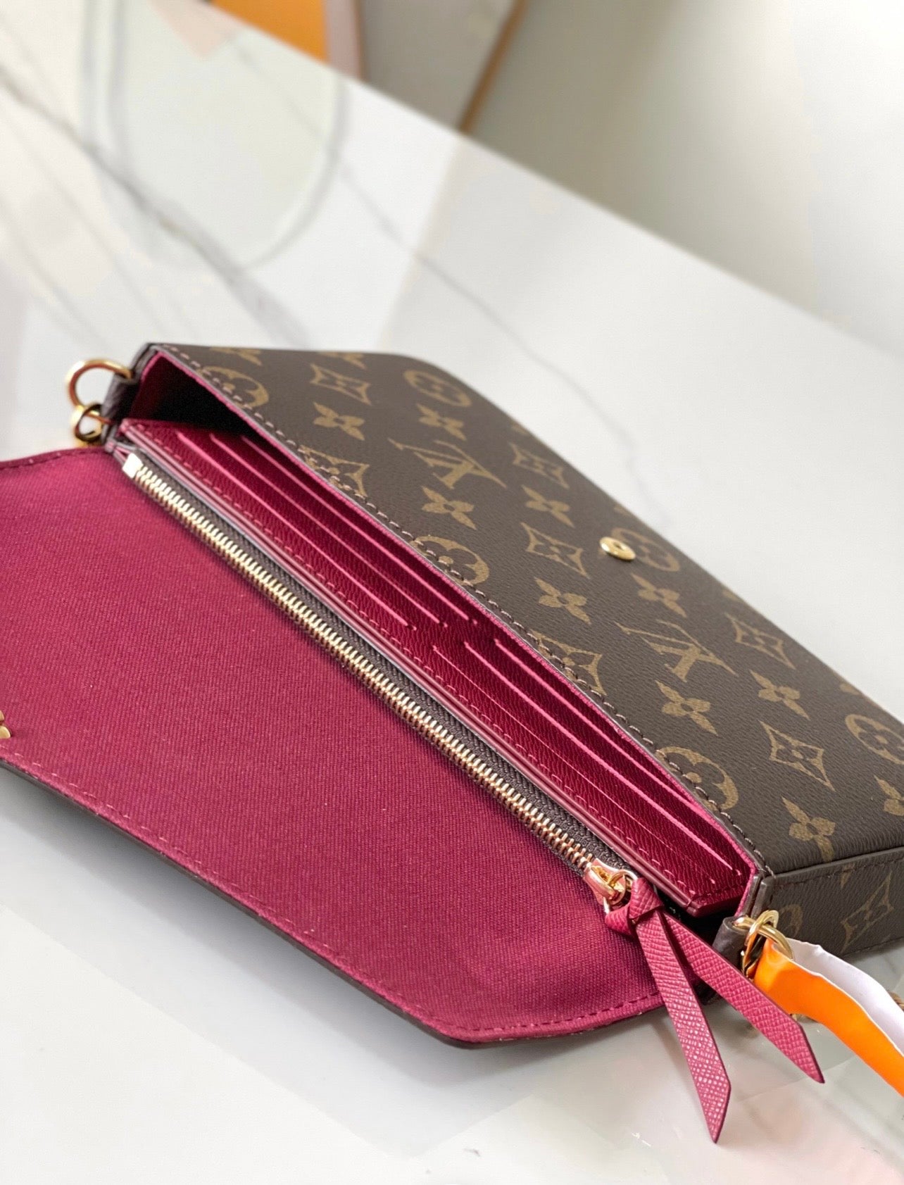 Louis Vuitton Félicie Pochette — Monogram Canvas Shoulder Bag