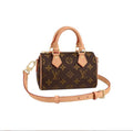 Louis Vuitton Nano Speedy — Monogram Canvas Mini Shoulder Bag