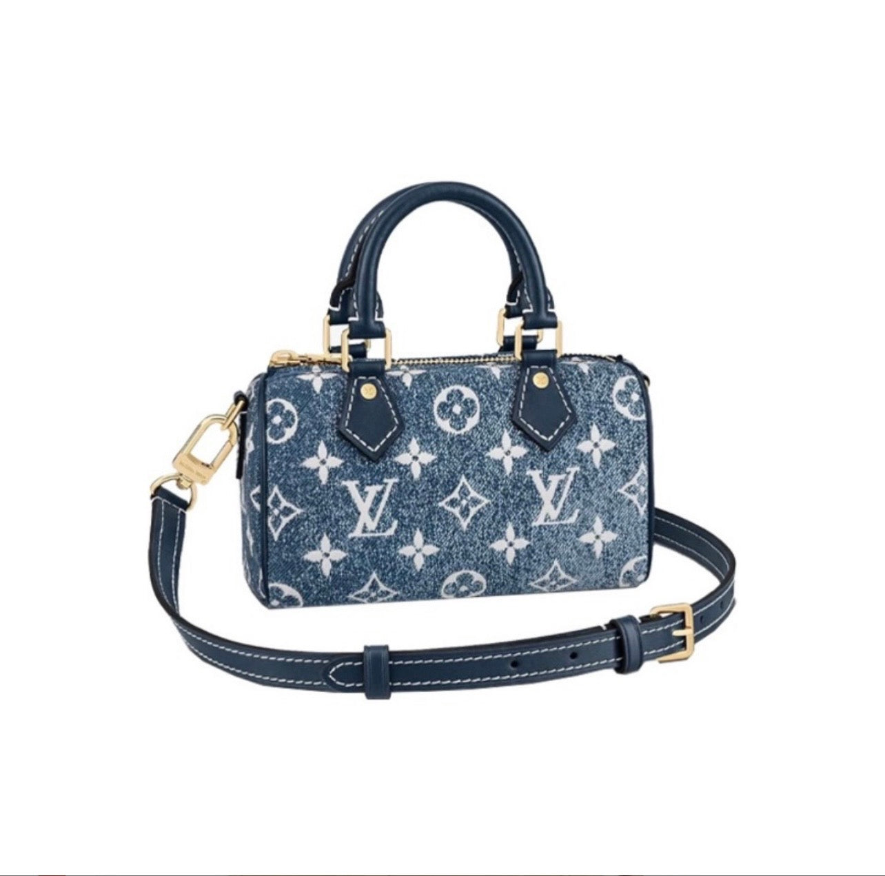 Louis Vuitton Nano Speedy — Monogram Canvas Mini Shoulder Bag