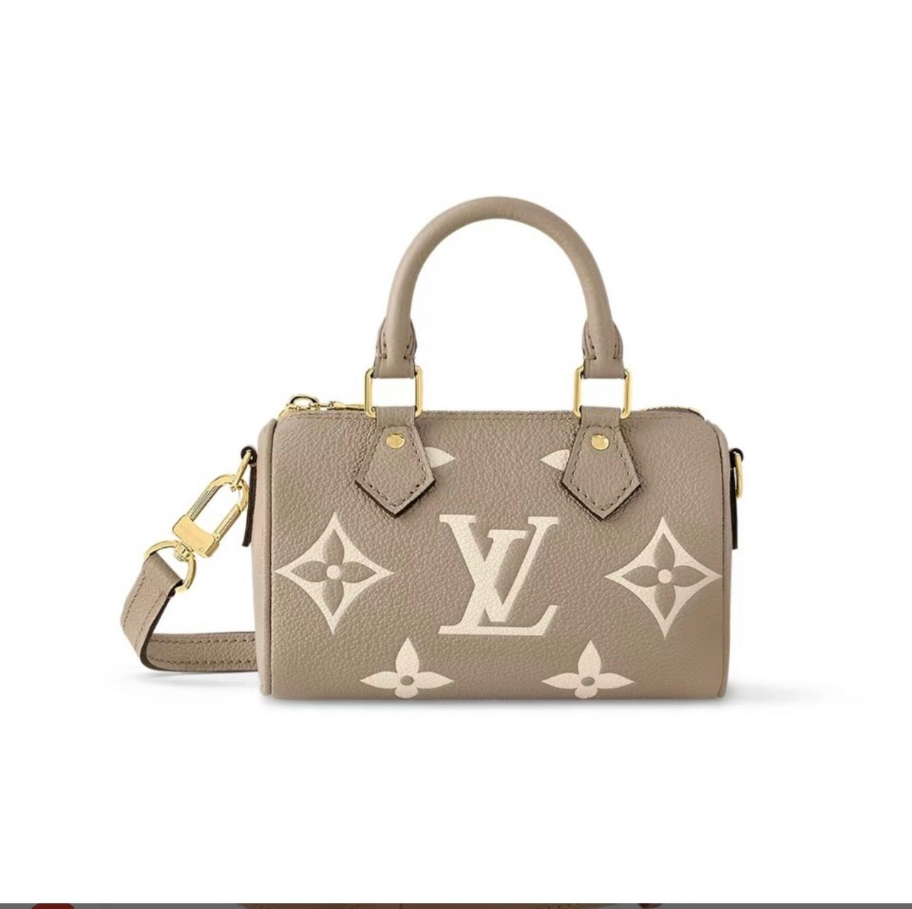 Louis Vuitton Nano Speedy — Monogram Canvas Mini Shoulder Bag
