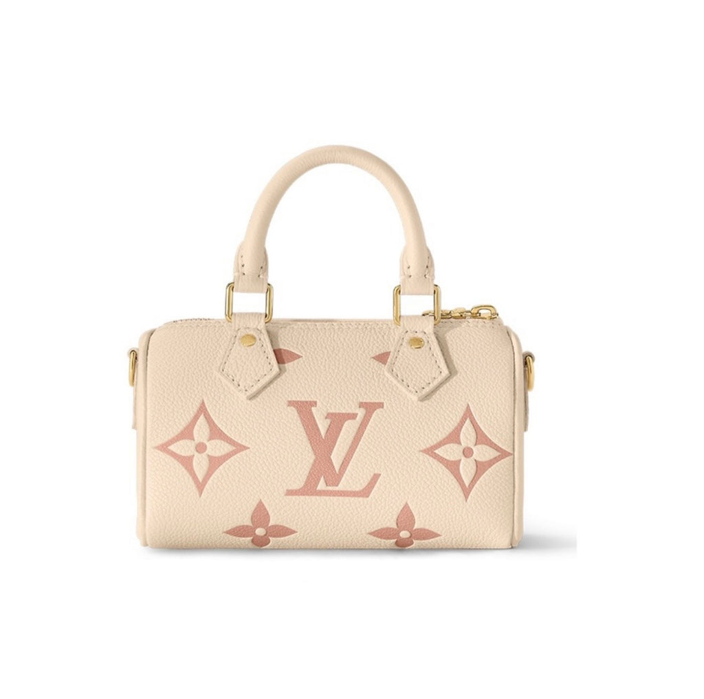 Louis Vuitton Nano Speedy — Monogram Canvas Mini Shoulder Bag
