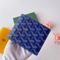 Goyard Victoire Card Holder — Goyardine Canvas & Leather Wallet