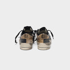 Golden Goose Super-Star Stardan Distressed Sneakers – Black & Gold