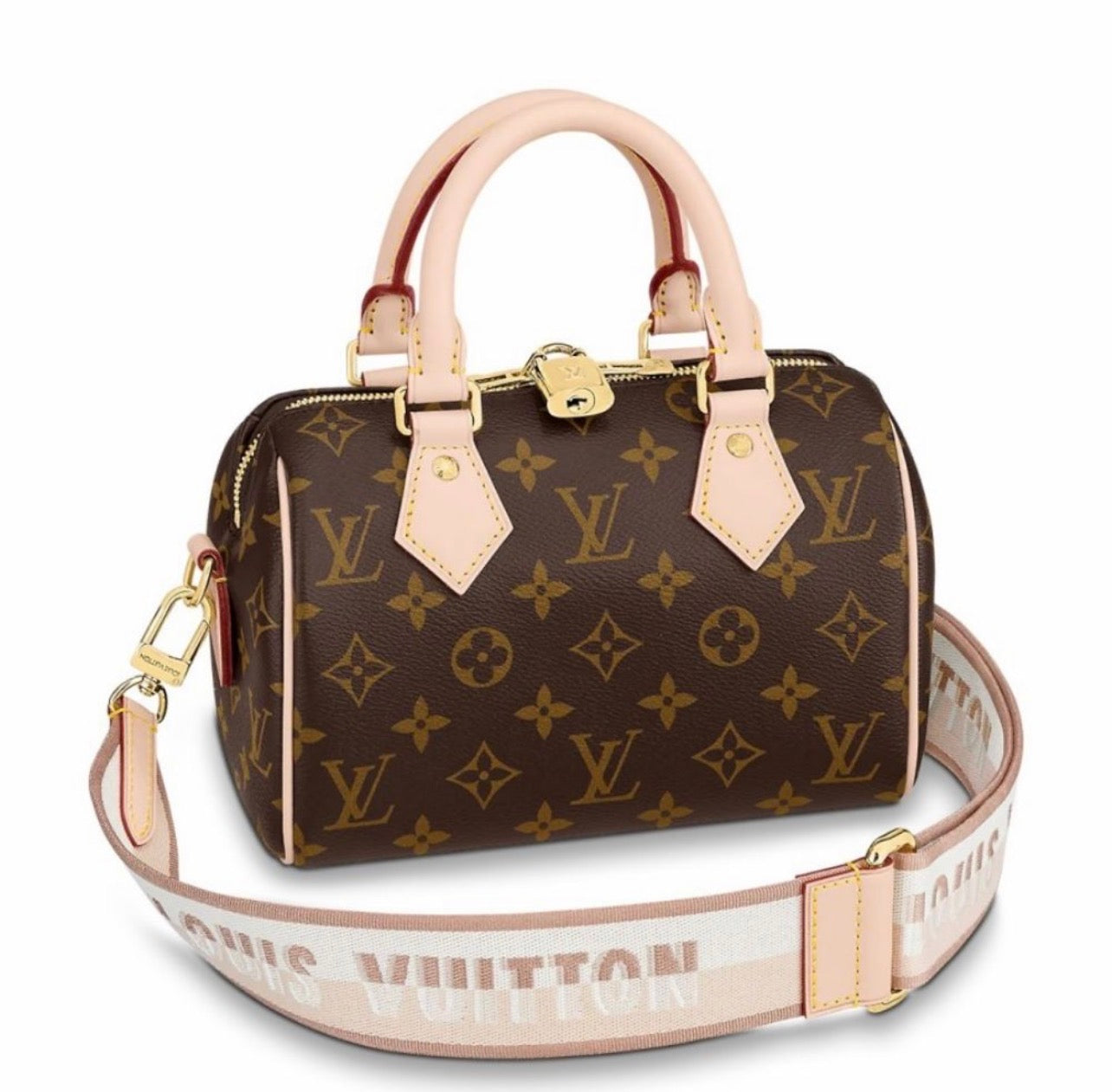 Louis Vuitton Nano Speedy — Monogram Canvas Mini Shoulder Bag