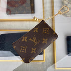 Louis Vuitton Key & Coin Wallet Pouch – Monogram Canvas