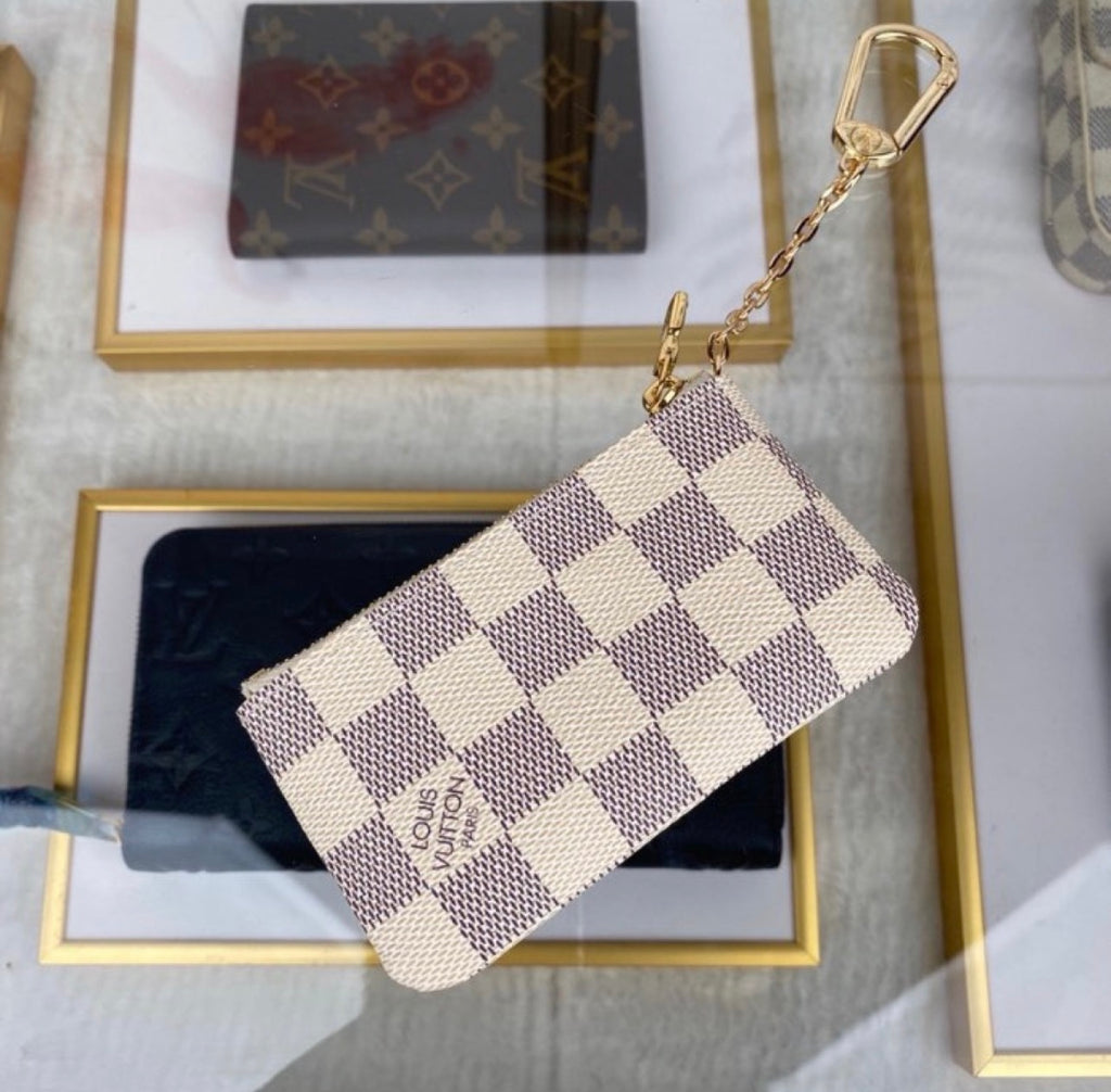 Louis Vuitton Key & Coin Wallet Pouch – Monogram Canvas